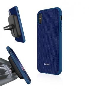 Evutec Aergo Case iPhone XS Max + Vent Mount - Azul (Blue)