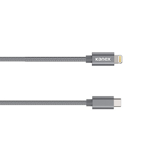Kanex Premium USB-C to Lightning Cable 1.2m - Gris Espacial (Space Gray)