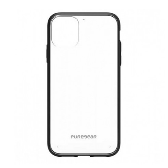 PureGear Slim Shell iPhone 11 - Transparente/Negro (Clear/Black)