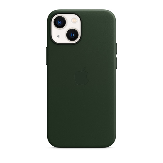 Apple Funda de Cuero iPhone 13 Mini - Verde (Green)