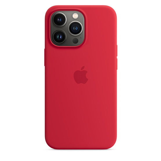 Apple Funda de Silicona iPhone 13 Pro con MagSafe - Rojo (Red)