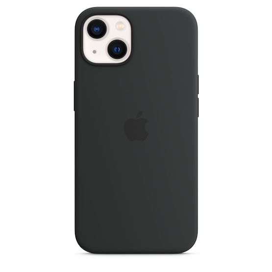 Apple Funda de Silicona iPhone 13 con MagSafe - Medianoche (Midnight)