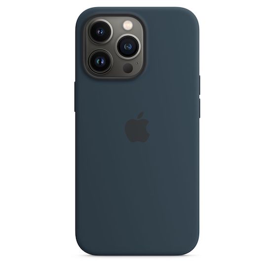 Apple Funda de Silicona iPhone 13 Pro - Azul Abismo (Abyss Blue)