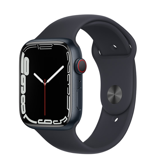 Apple Watch Series 7 GPS + Cellular - 45mm - Medianoche/Medianoche - (Aluminio) - Solo compatible con Compañia Claro