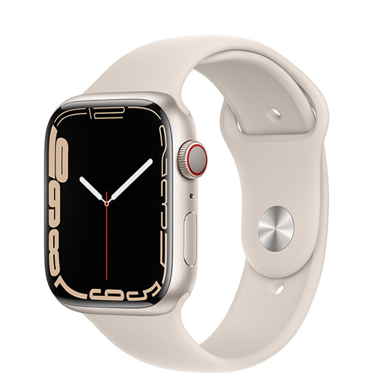 Apple Watch Series 7 GPS + Cellular - 45mm - Blanco Estrella/Blanco Estrella - (Aluminio) - Solo compatible con Compañia Claro