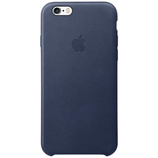 Apple iPhone 6s Plus Funda de Cuero - Azul Medianoche (Midnight Blue)