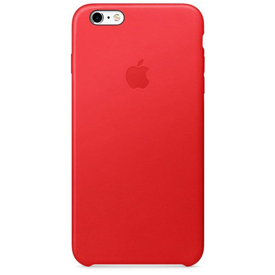 Apple iPhone 6s Plus Funda de Cuero - Rojo (Red)