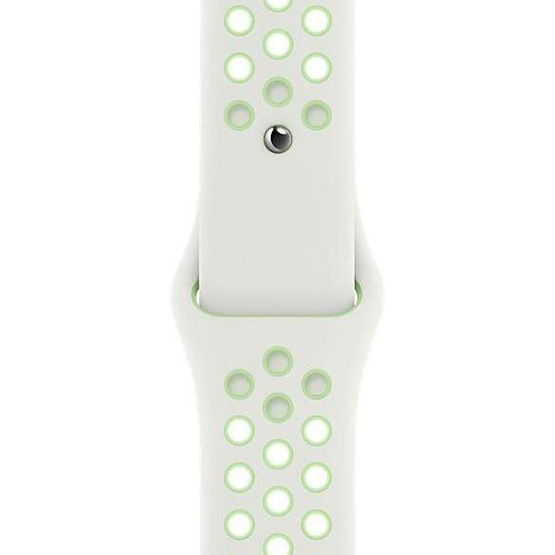 Apple Watch Banda Deportiva Nike - 44mm - Blanco/Verde Fluo (Spruce Aura/Vapor Green)