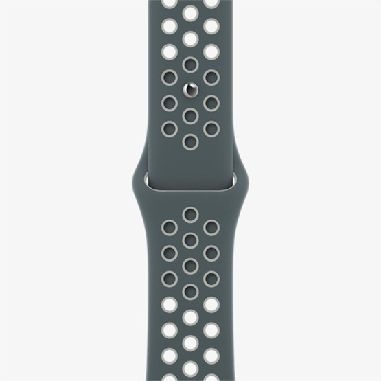Apple Watch Banda Deportiva Nike - 44mm - Gris/Plateado Claro (Hasta/Light Silver)