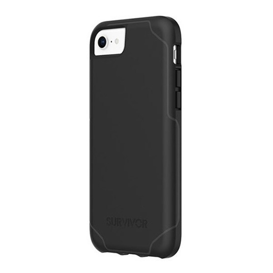 Griffin Survivor Clear iPhone SE  - Negro (Black)