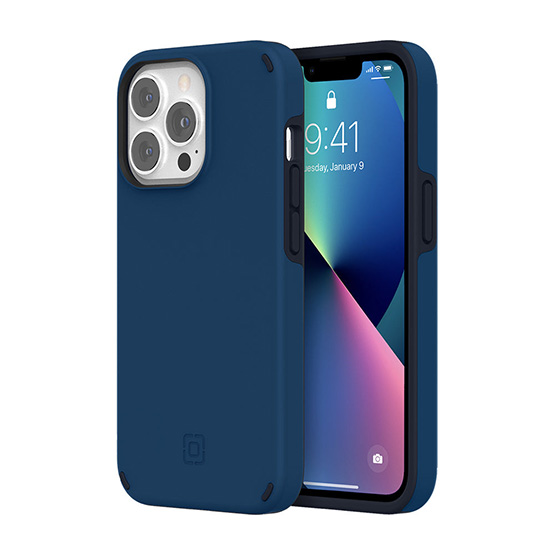 Incipio Duo iPhone 13 Pro MagSafe - Jean Oscuro/Azul Suave (Dark Denim/Stealth Blue)