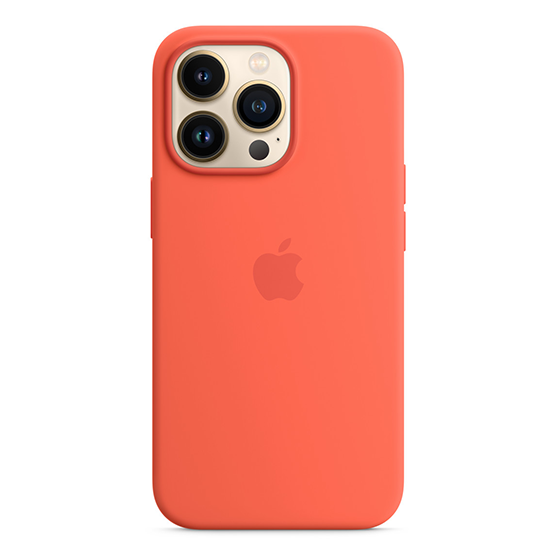 Apple Funda de Silicona iPhone 13 Pro con MagSafe - Nectarina, MacStation