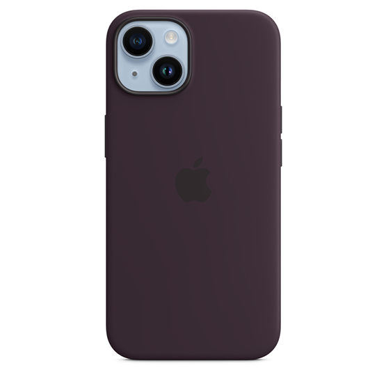 Apple Funda de Silicona iPhone 14 Plus con MagSafe - Baya de Sauco