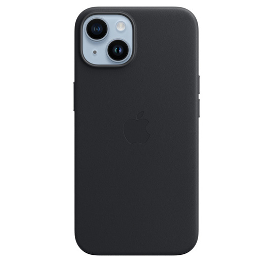 Apple Funda de Cuero iPhone 14 con MagSafe - Medianoche