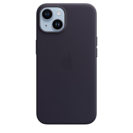 Apple Funda de Cuero iPhone 14 con MagSafe - Tinta