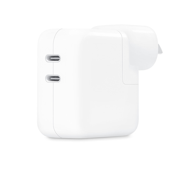 Cargador Apple con dos puertos USB‑C de 35 W 