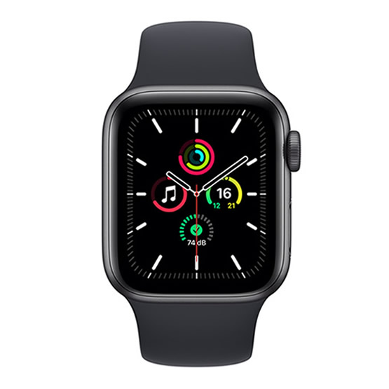 Apple Watch SE GPS + Cellular - 44mm - Gris Espacial/Medianoche (Solo compatible con Compañia Claro)