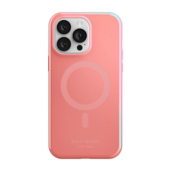 Kate Spade Glazed Protective Hardshell Magsafe iPhone 14 Pro Max - Rosa (Pink)