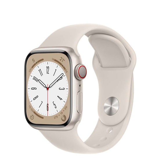 Apple Watch Series 8 GPS + Cellular 41mm - Blanco Estrella/Blanco Estrella (Aluminio)
