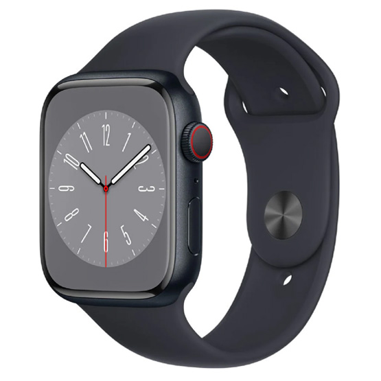 Apple Watch Series 8 GPS + Cellular 45mm - Medianoche/Medianoche (Aluminio)