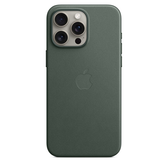 Apple Funda de Silicona iPhone 15 Pro Max con MagSafe - Verde