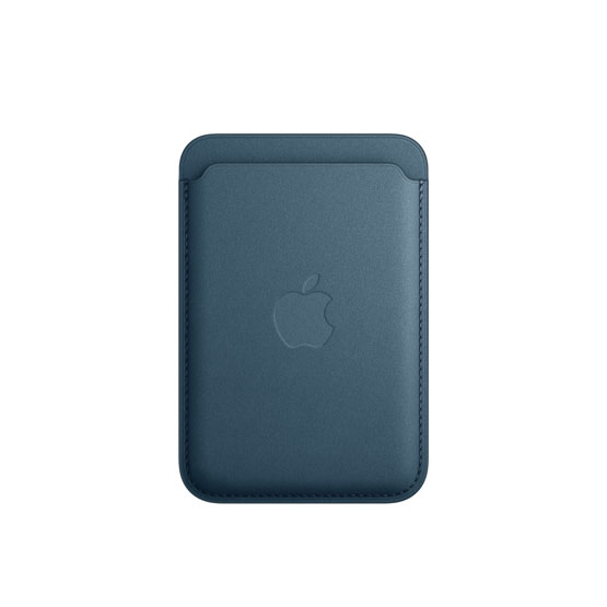 Apple Billetera de trenzado fino con MagSafe para iPhone - Azul Pacífico