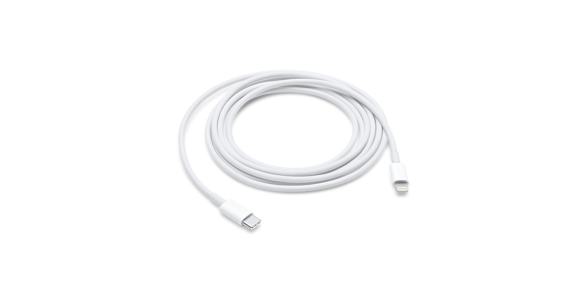 Apple Lightning a Cable USB-C para iPhone 14/13/12 - 1m