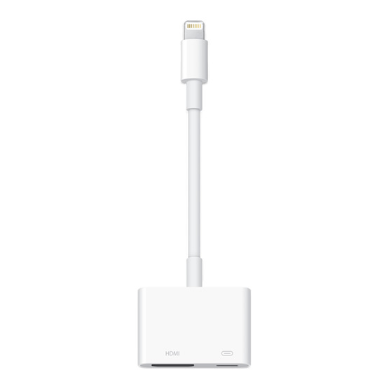 Apple Lightning a Adaptador Digital AV (HDMI)