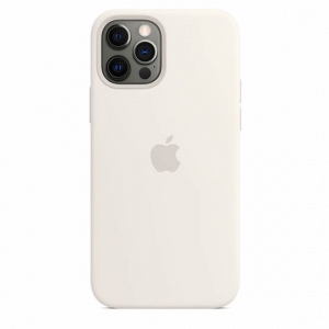 Funda iPhone 12 y 12 Pro Silicona Blanco Apple