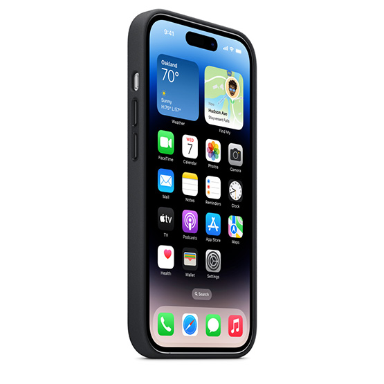Apple Funda de Cuero iPhone 14 Pro Max con MagSafe - Medianoche, MacStation