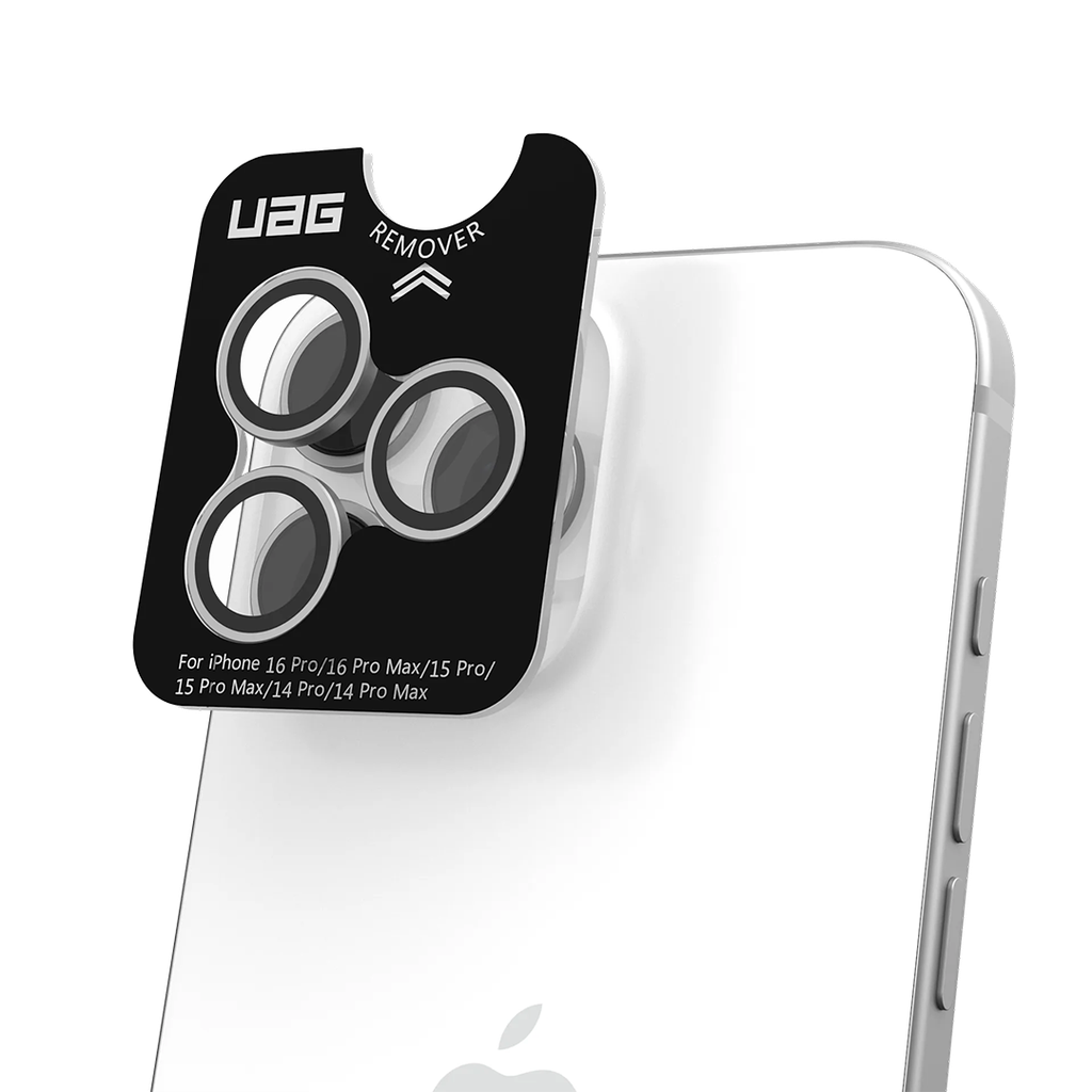 UAG Protector de Lente para iPhone 14/15/16 Pro/ 16 Pro Max - Titanio