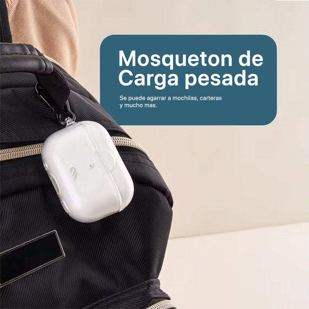 Case-Mate Tough Funda para AirPods Pro 2/1 - Transparente