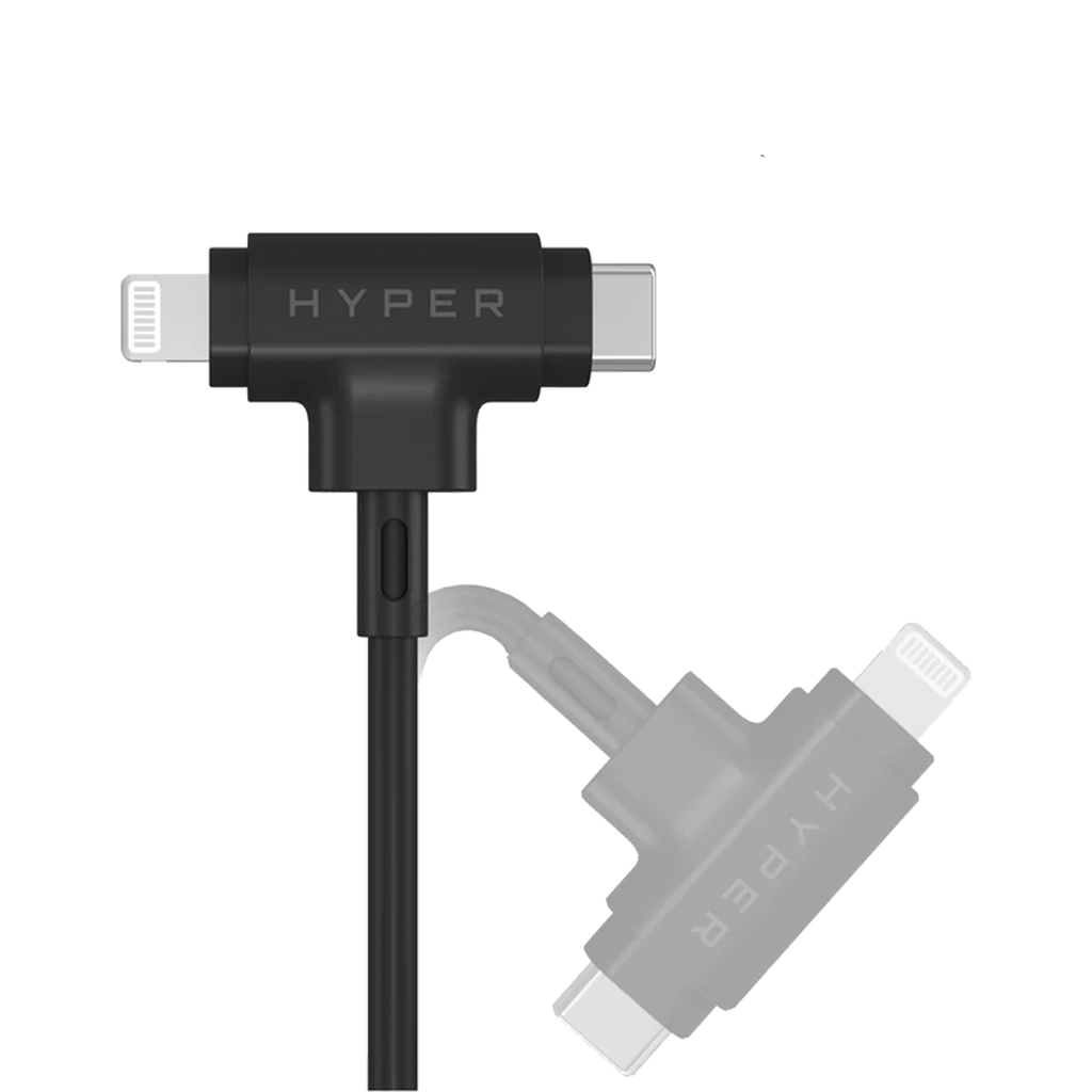 Targus Cable 2 en 1 60w - Negro