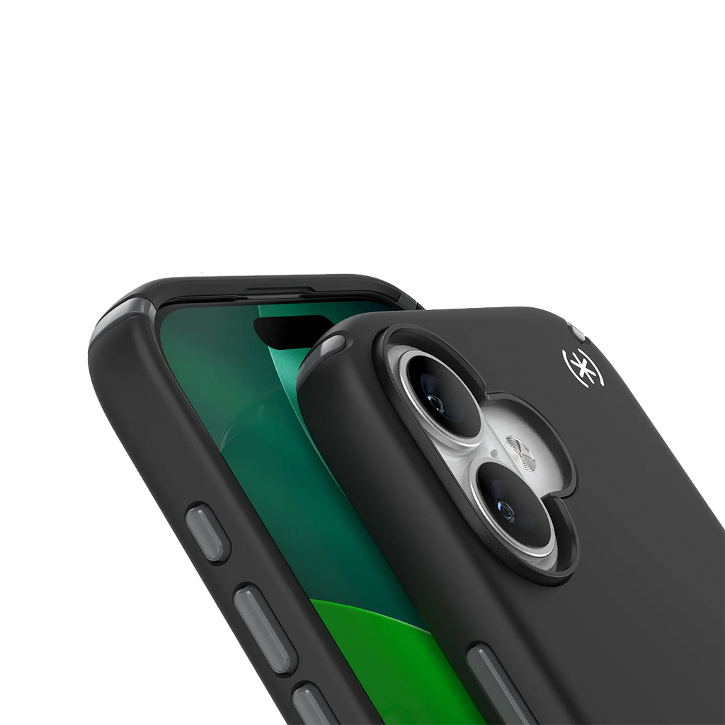 Speck Presidio2 Pro con Magsafe para iPhone 17 - Negro/Negro/Blanco