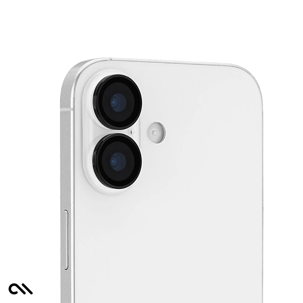 Case-Mate (Exclusivo Apple) Protector de Lentes de Aluminio para iPhone 17 - Negro