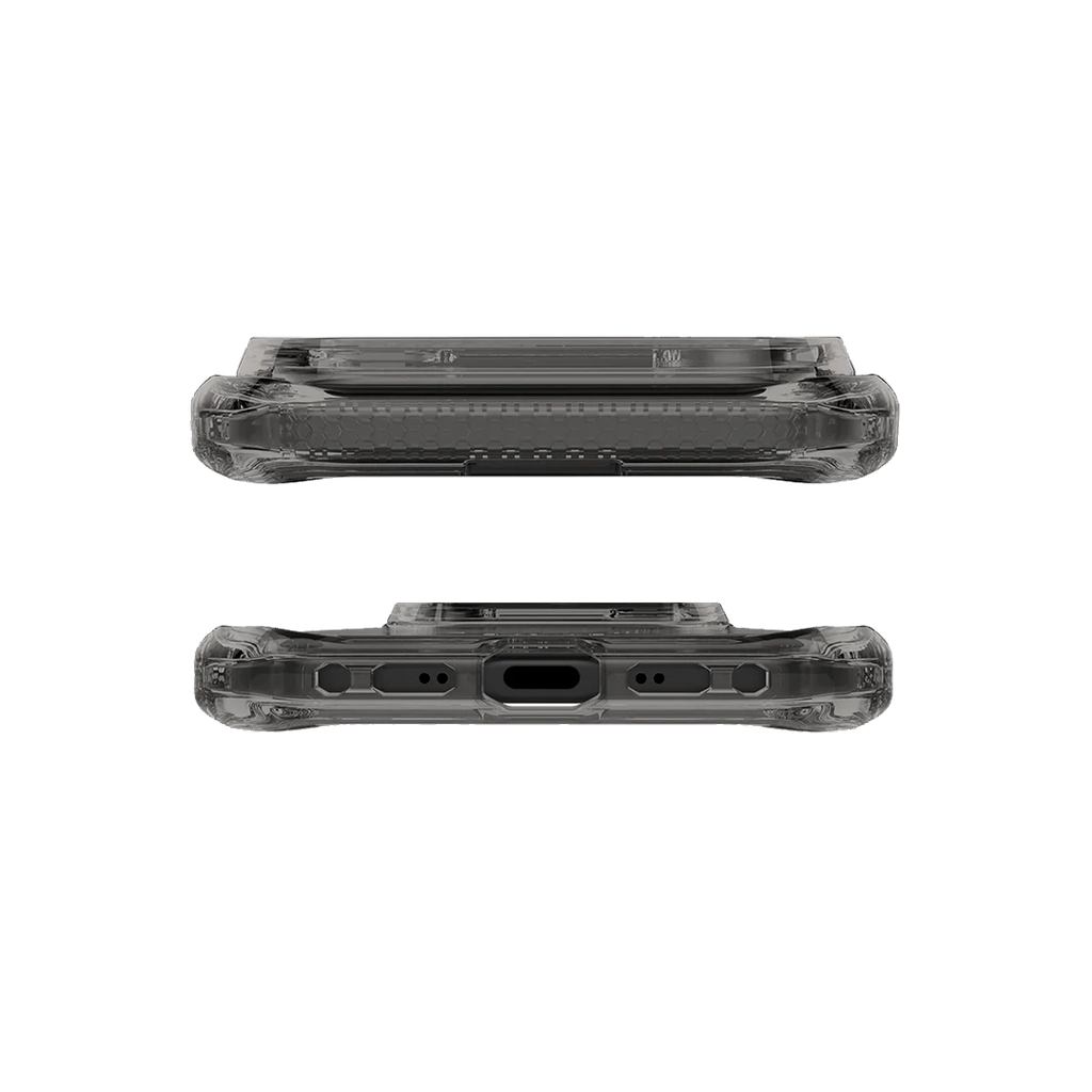 ItSkins Hybrid R Vapor Stand Funda con MagSafe para iPhone 17 Air - Humo