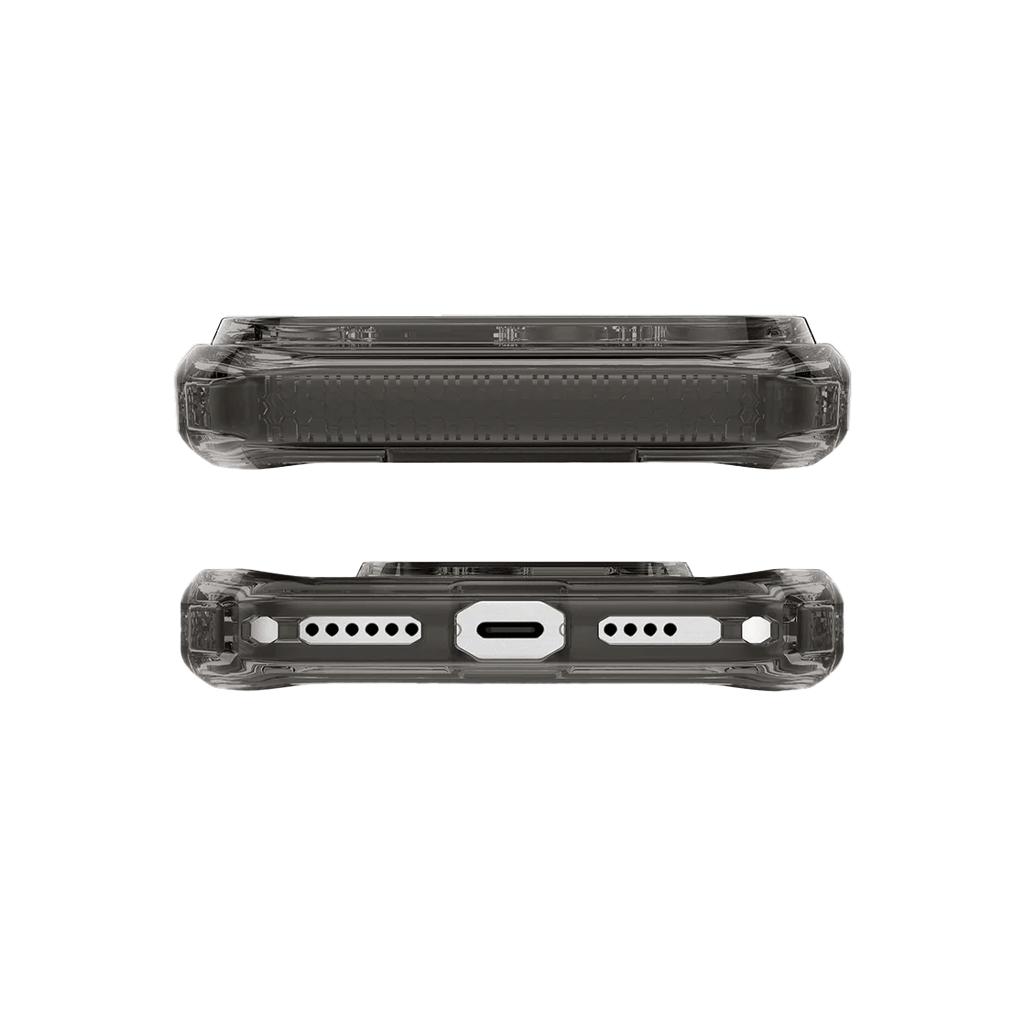 Itskins Hybrid R Vapor Stand Funda con Magsafe para iPhone 17 - Transparente