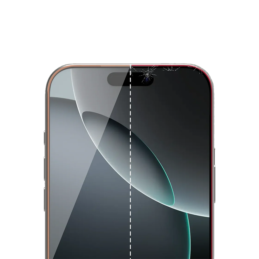 ItSkins Hybrid Defense Glass Vidrio Protector con Removedor de Polvo para iPhone 17 Air - Transparente