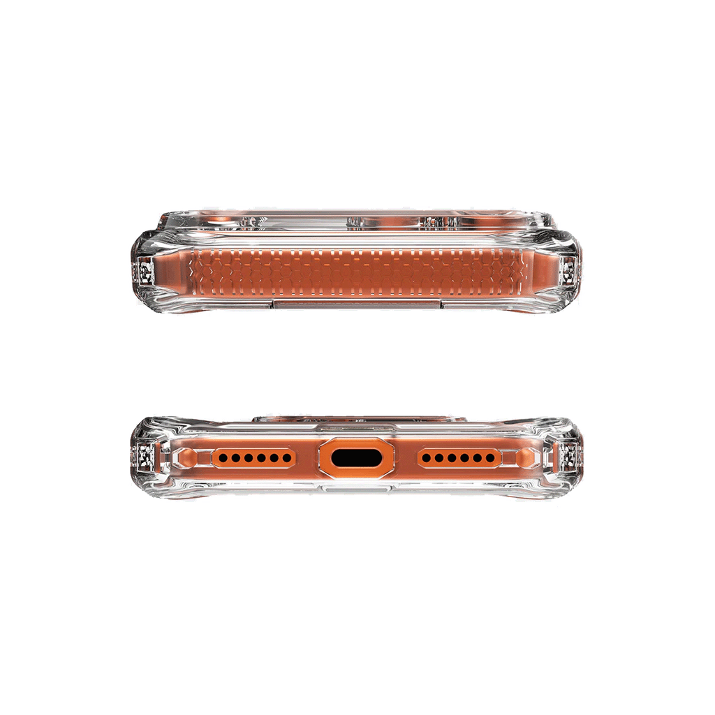 ItSkins Hybrid R Funda Transparente con MagSafe para iPhone 17 Pro - Transparente