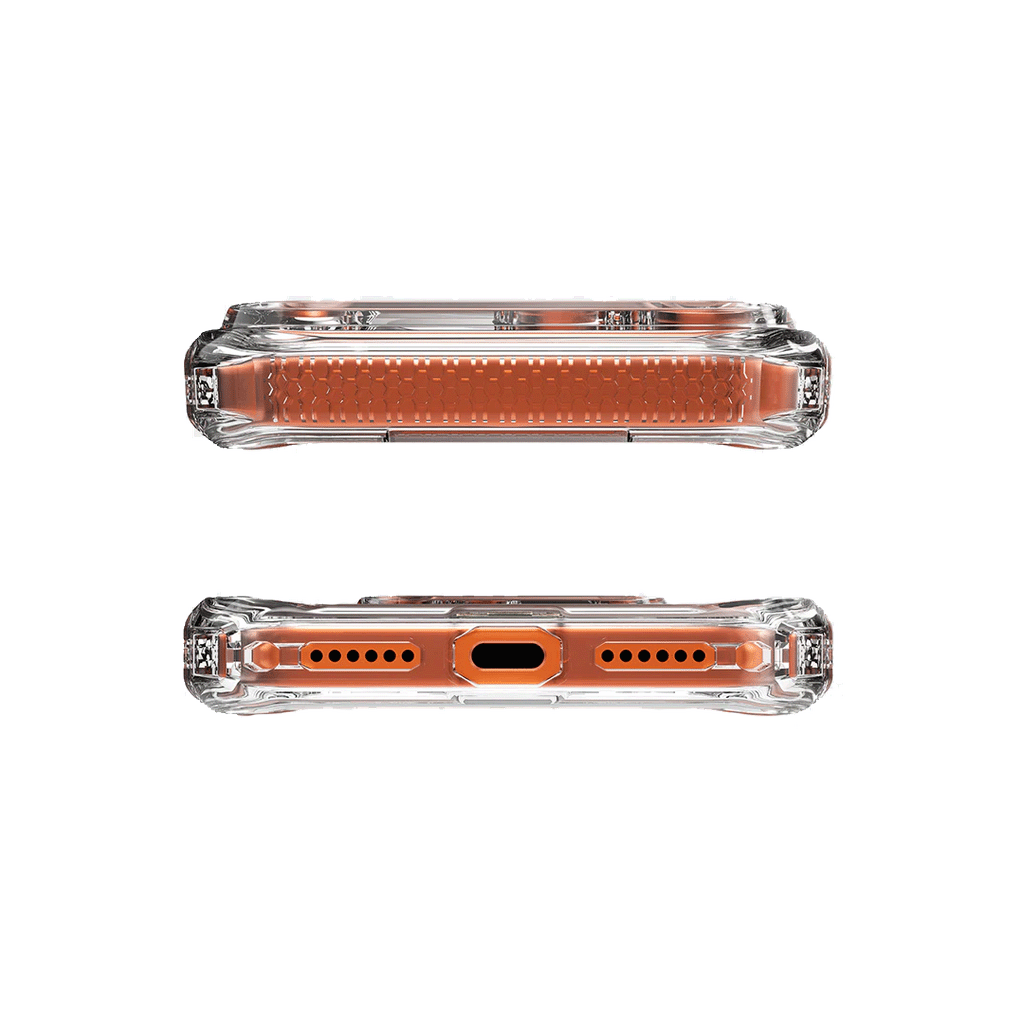 ItSkins Hybrid R Funda Transparente con MagSafe para iPhone 17 Pro Max - Transparente