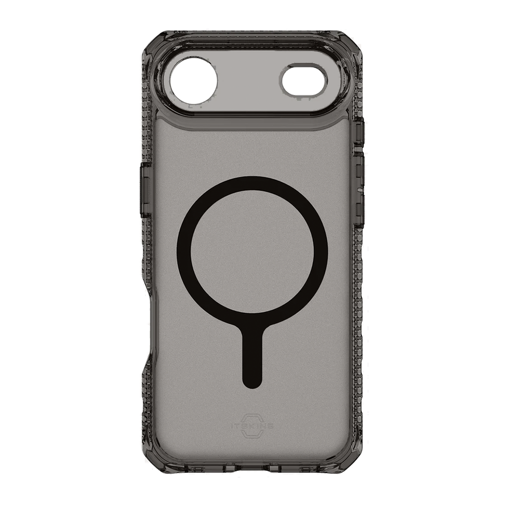 ItSkins Hybrid R Vapor Funda con MagSafe para iPhone 17 Air - Humo