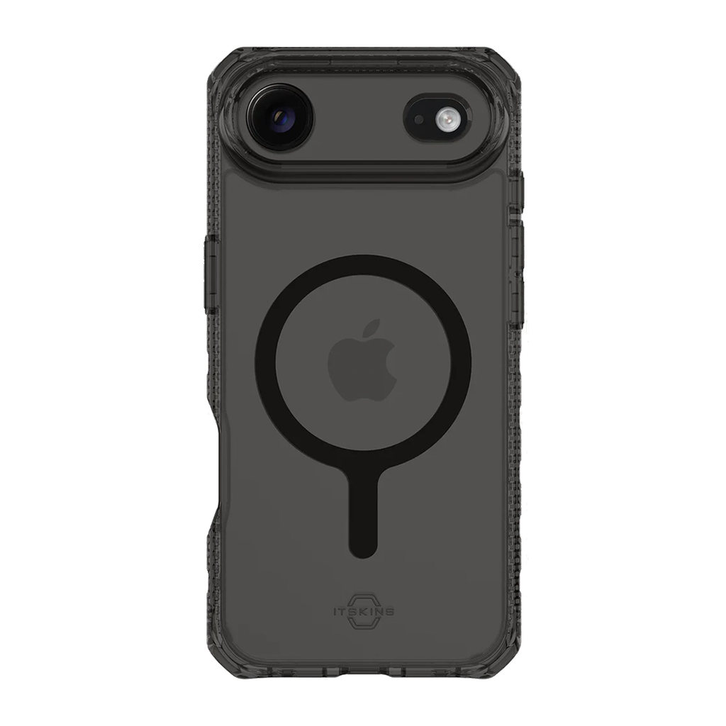 ItSkins Hybrid R Vapor Funda con MagSafe para iPhone 17 Air - Humo