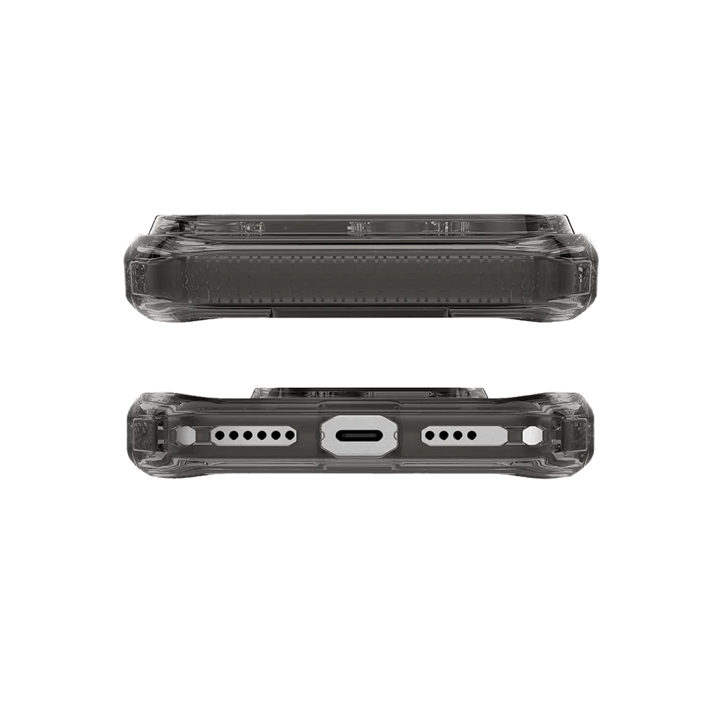 ItSkins Hybrid R Vapor Funda con MagSafe para iPhone 17 Pro - Humo