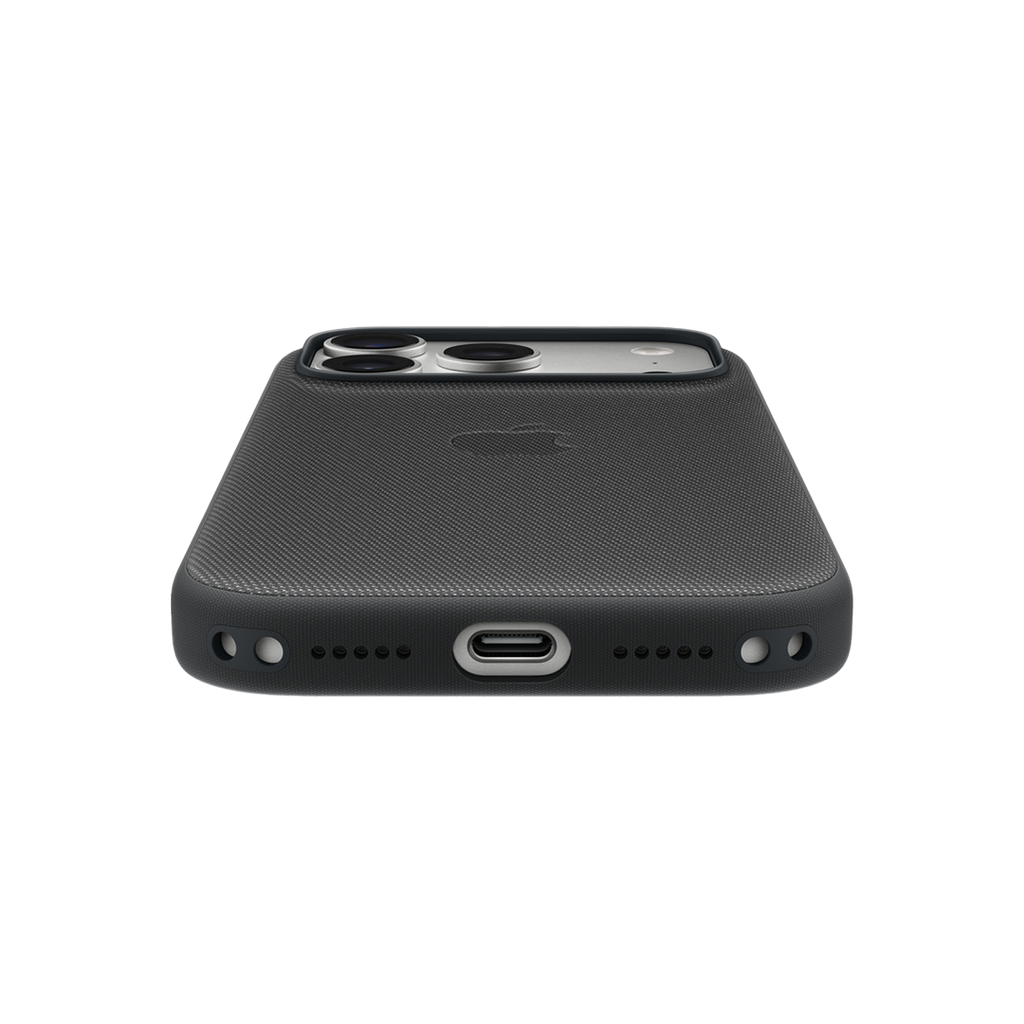 Funda de Apple de TechWoven con MagSafe para iPhone 17 Pro - Negro