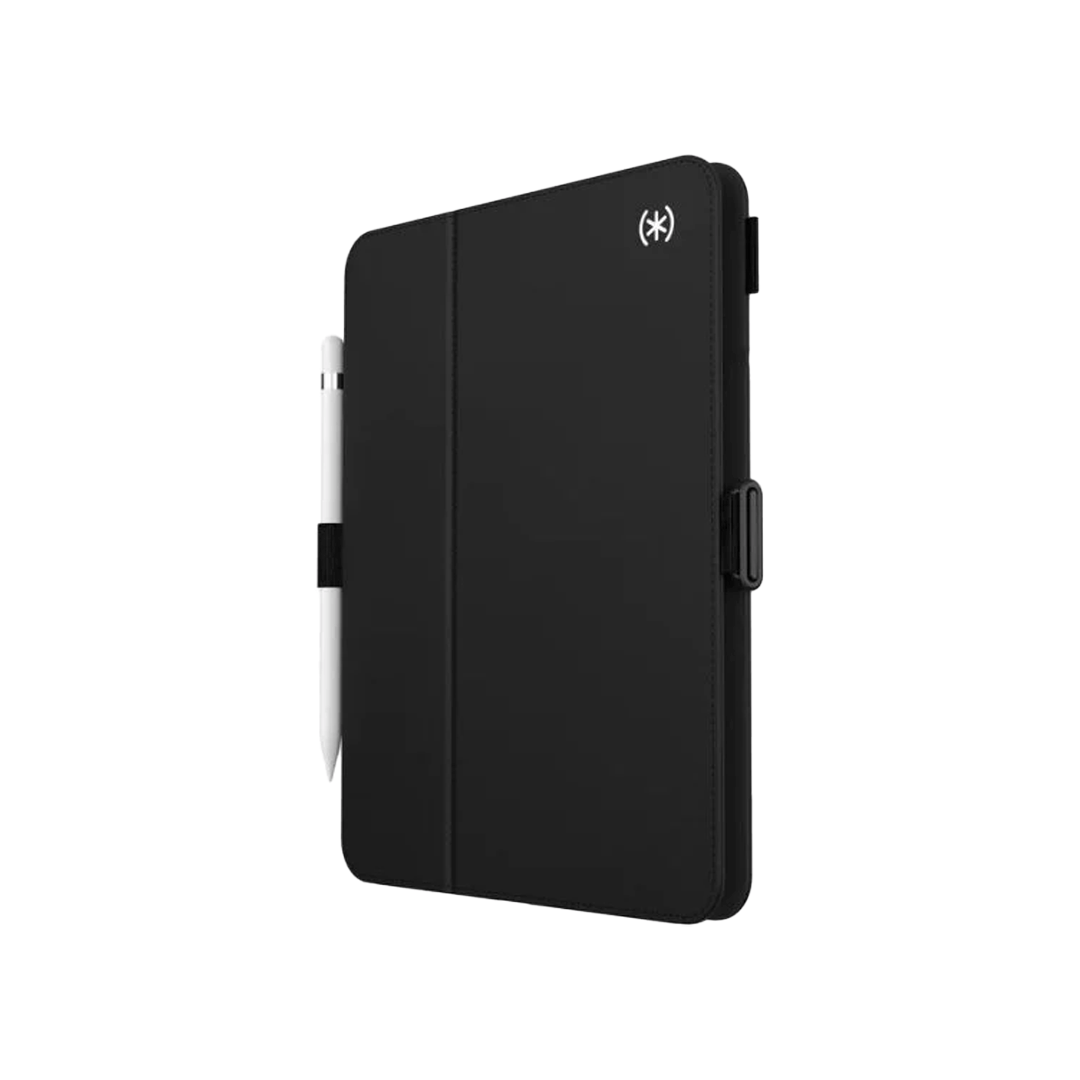 Speck (Exclusivo Apple) Balance Folio Funda para iPad 10ma Gen - Negro/Negro/Blanco