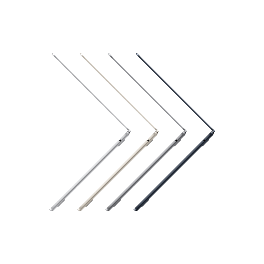 MacBook Air 13" M2 (CTO) - 8 CPU, 10 GPU, 24GB, 512GB, Español - Medianoche