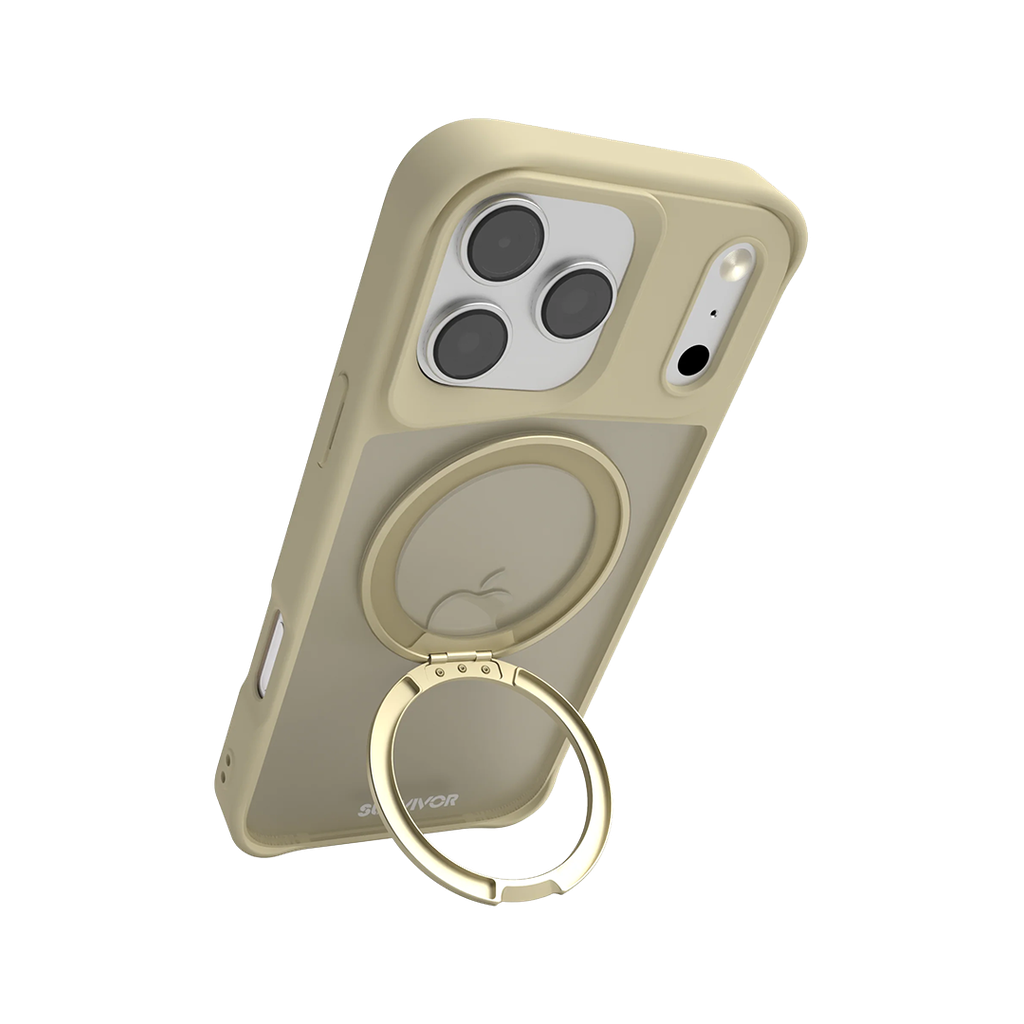 Funda Survivor (Exclusivo Apple) Endurance Kick con MagSafe para iPhone 17 Pro Max - Hueso