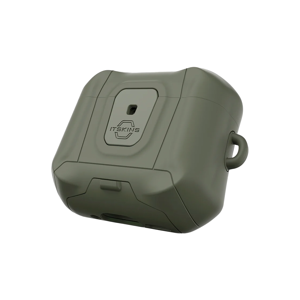 Funda Hybrid con MagSafe para AirPods 4 - Verde oliva