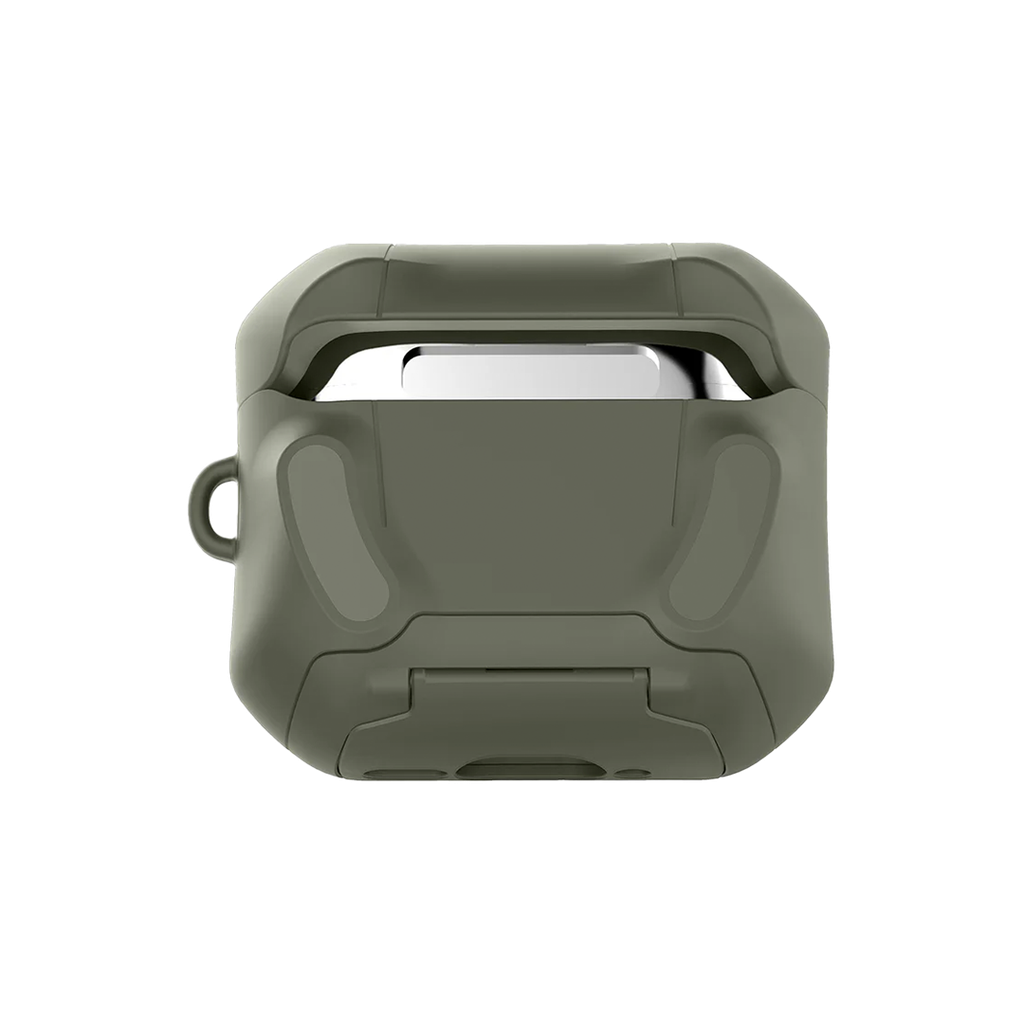 Funda Hybrid con MagSafe para AirPods 4 - Verde oliva
