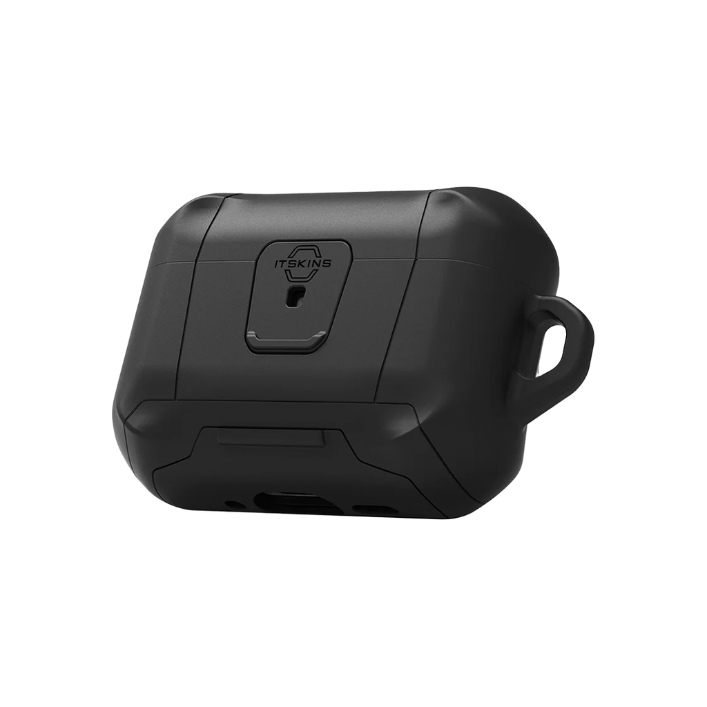 Funda Hybrid Stand Pro de Itskins para AirPods Pro 3 - Negro